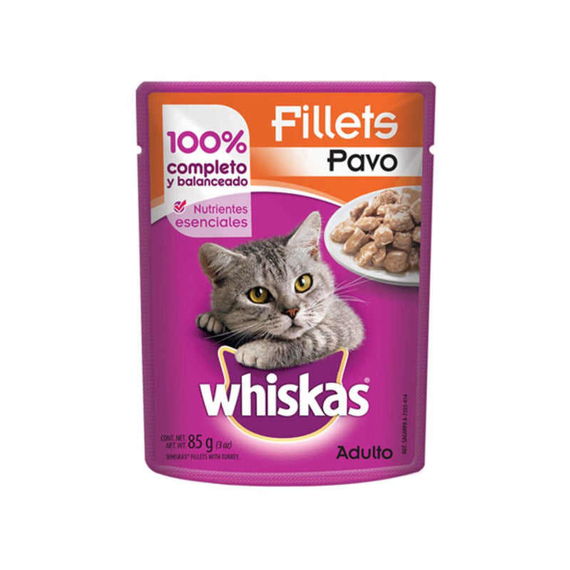 WHISKAS PAVO JUGO BSA 85 GR