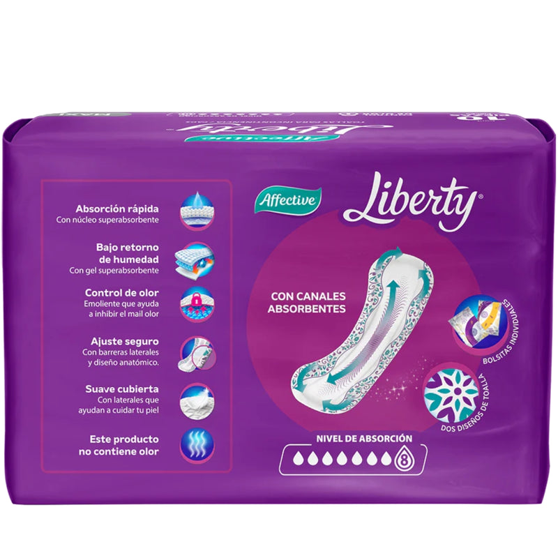 LIBERTY MAXI TOALLA C/10