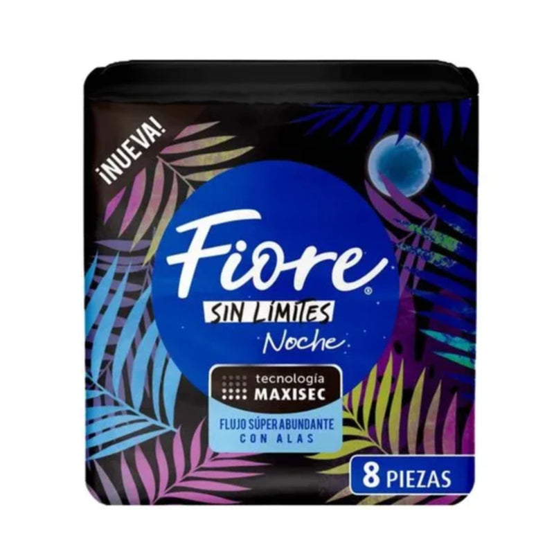 FIORE NOCTURNA C/ALAS TOALLA C/8