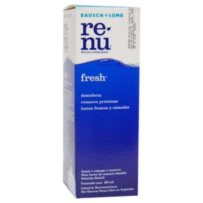 BAUSCH&LOMB RENU PLUS SOL 120 ML ME2% CS3+1