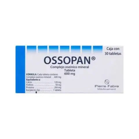 OSSOPAN 600 MG TAB C/30