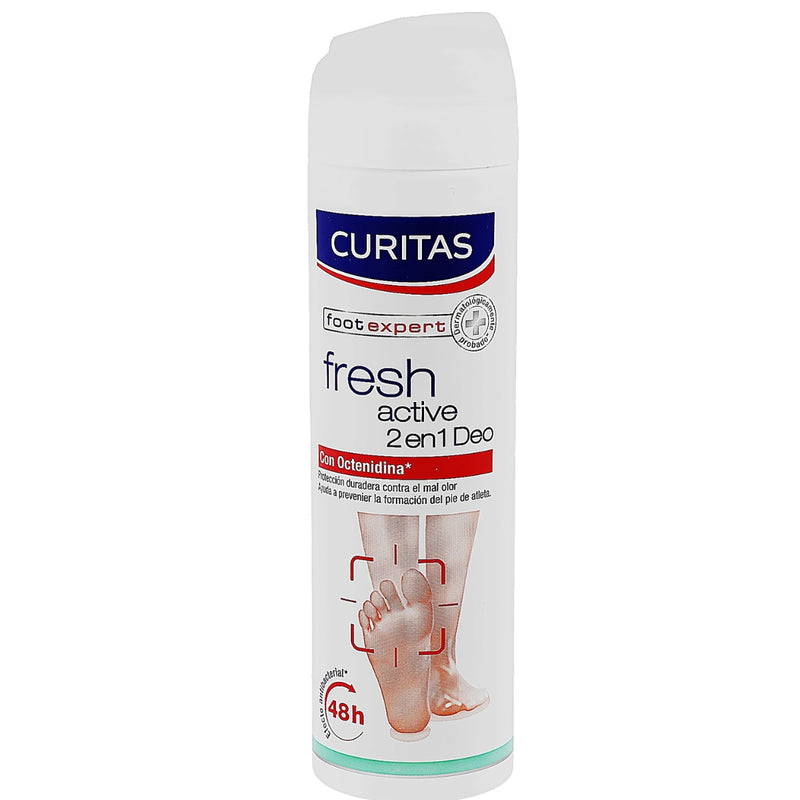 CURITA ACTIVE FRESH DEO P/PIES 150 ML