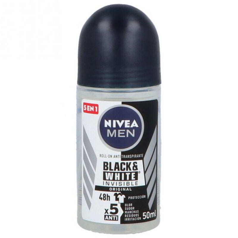 NIVEA MEN B&W ORIGINAL ANT ROLLON 50ML