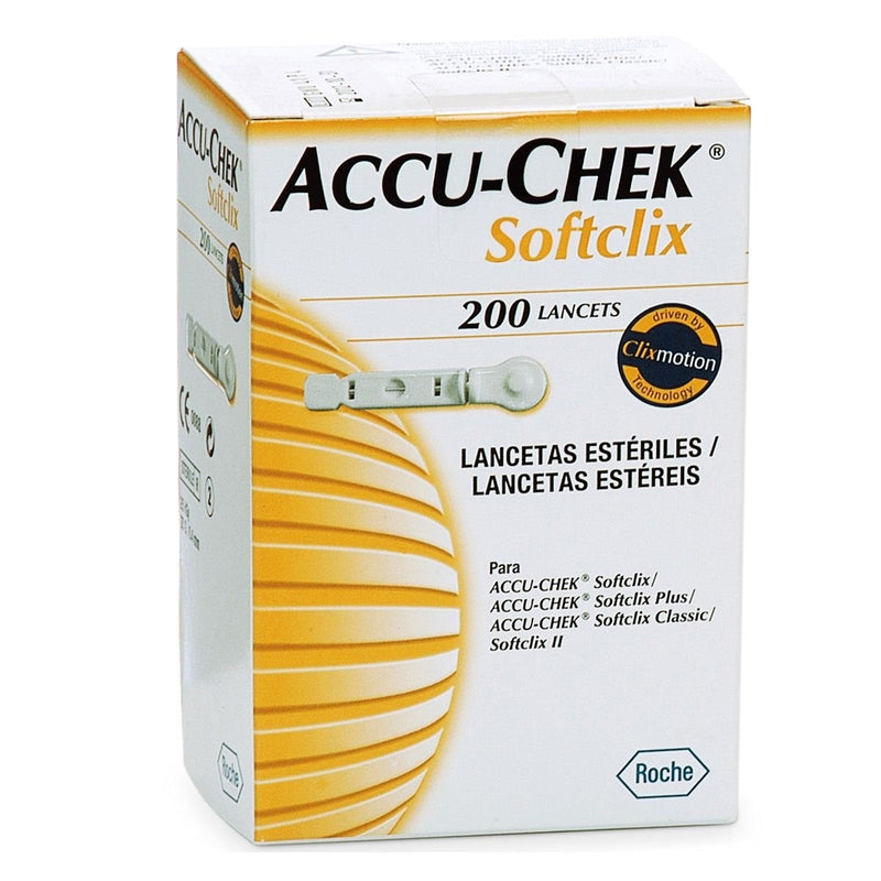 ACCU-CHEK SOFTCLIX LANCETAS C/200