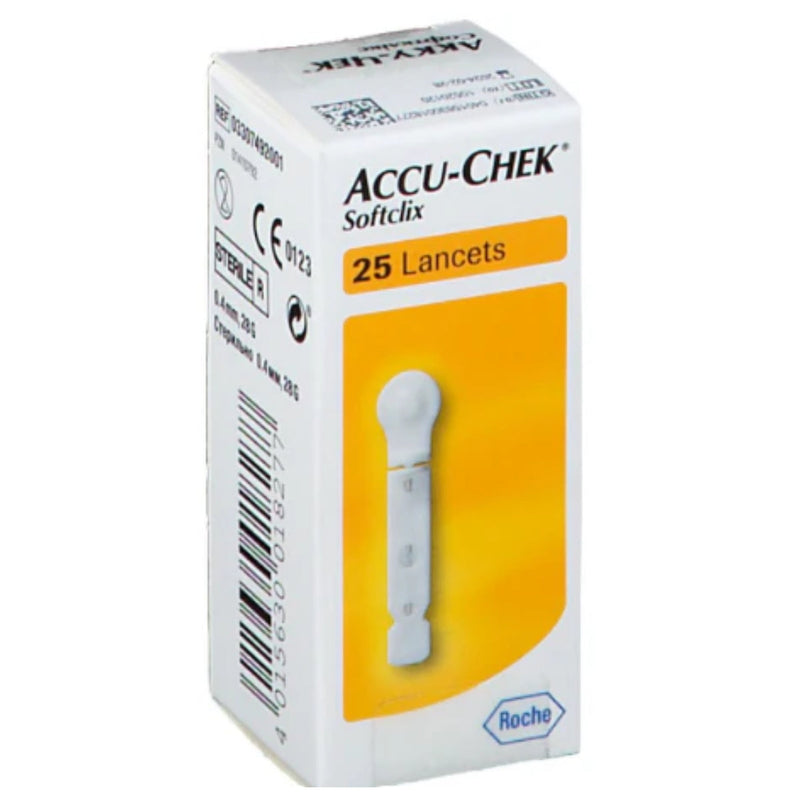 ACCU-CHEK SOFTCLIX LANCETAS C/25