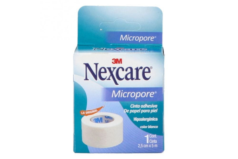 MICROPORE 3M 2.5X5 BLANCO ECON