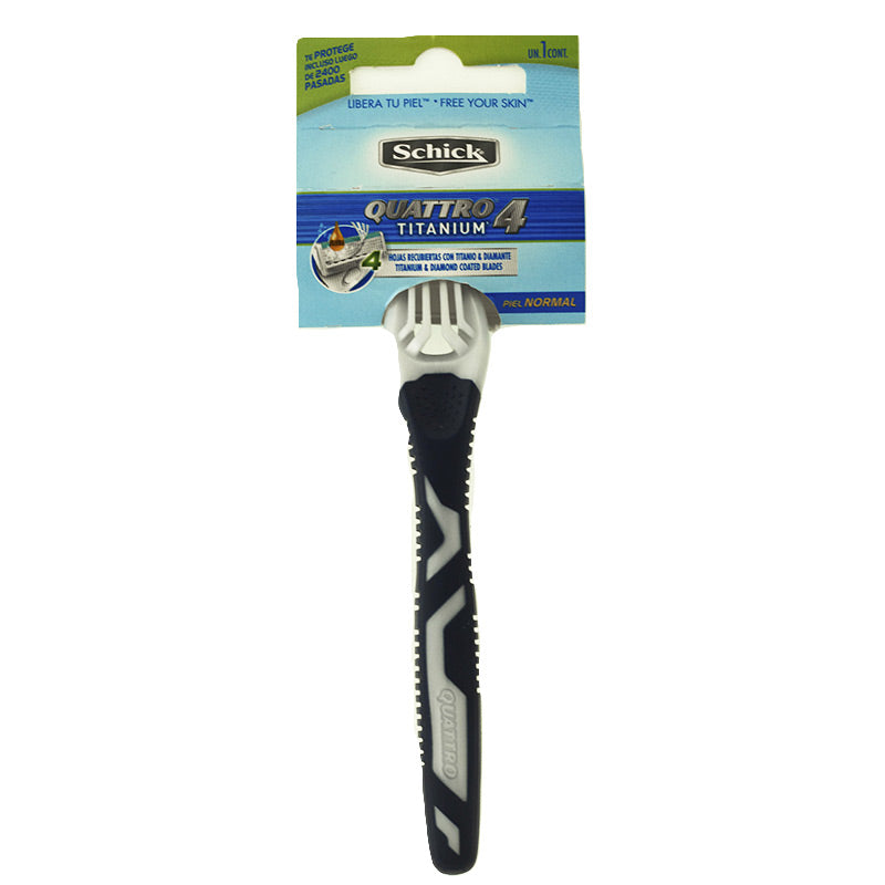 SCHICK QUATTRO TITANIUM C/1 CS10%