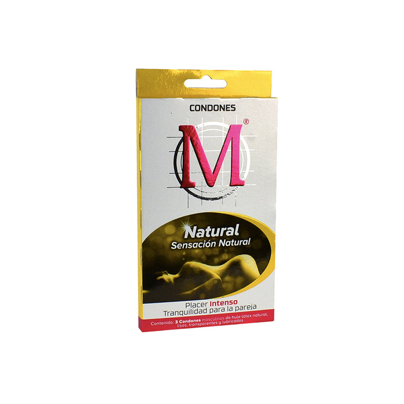 M NATURAL CONDONES C/3