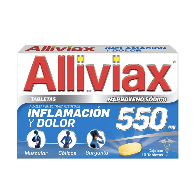 ALLIVIAX 550 MG TAB C/10