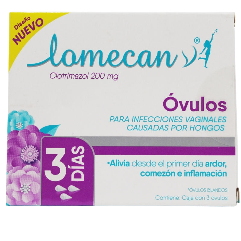 LOMECAN OVULOS C/3