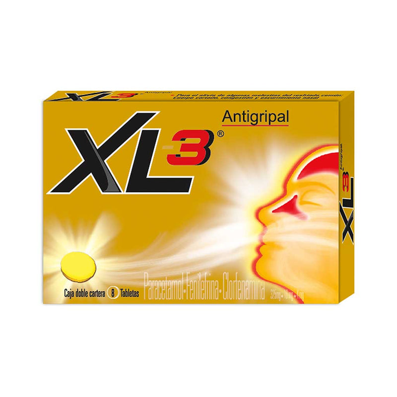 XL-3 ANTIGRIPAL TAB C/10