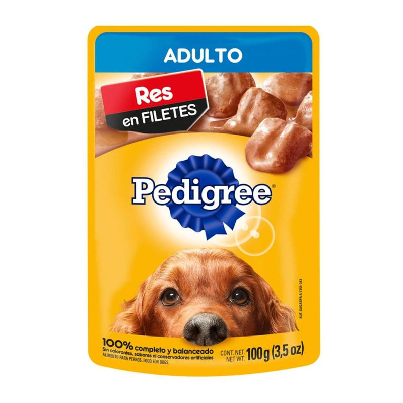 PEDIGREE ADULTO RES 100 GR
