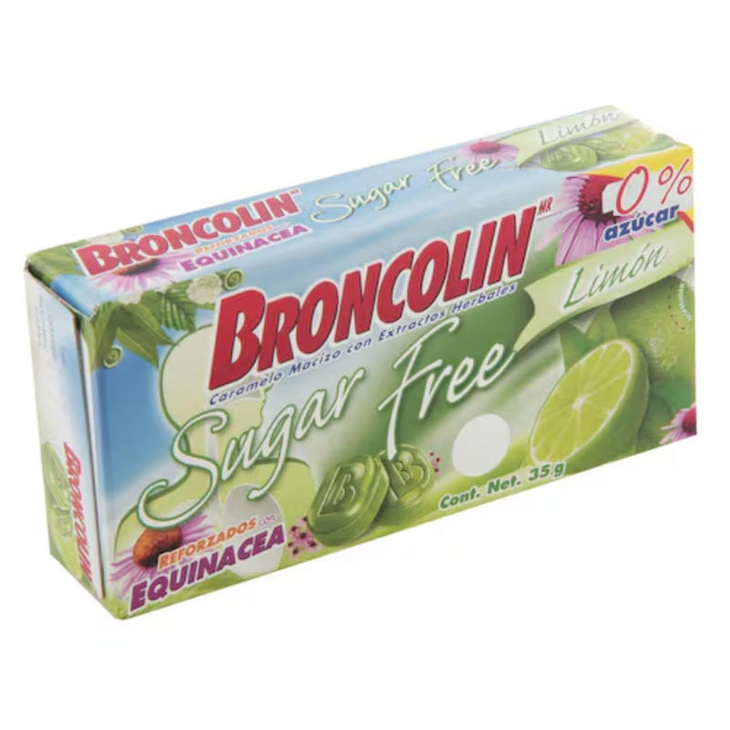 BRONCOLIN SUGAR FREE LIM 35GR