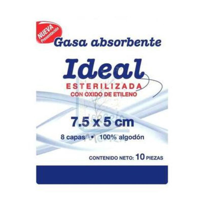 IDEAL GASA 7.5X5 CM C/10