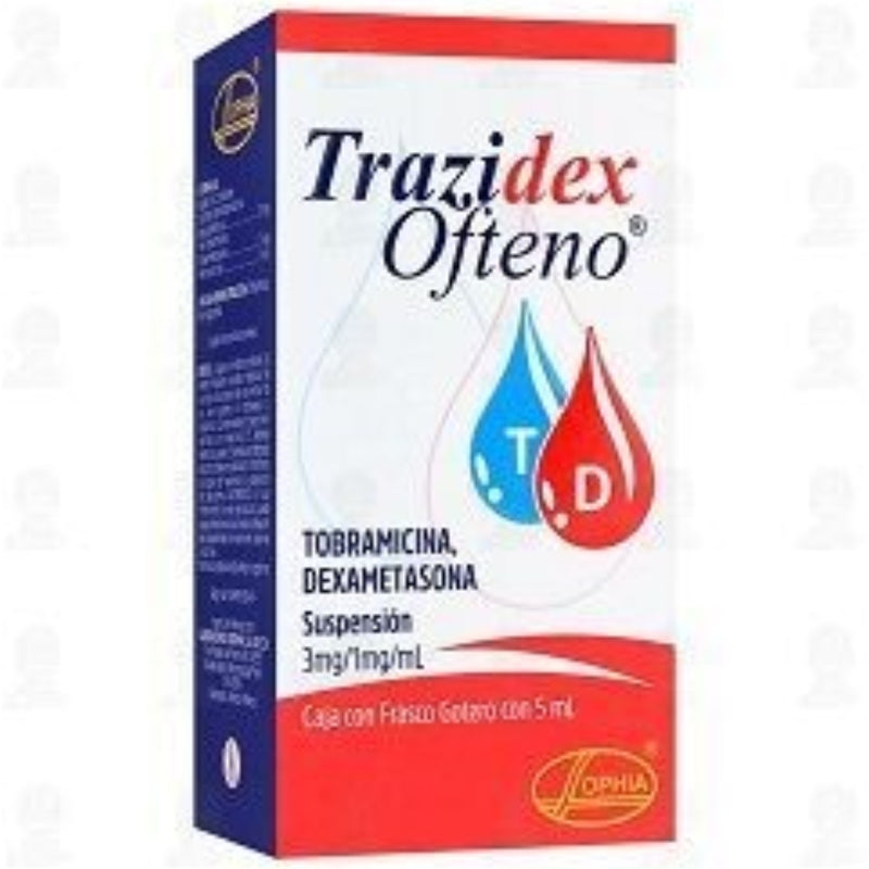 TRAZIDEX OFTENO GTS 5 ML