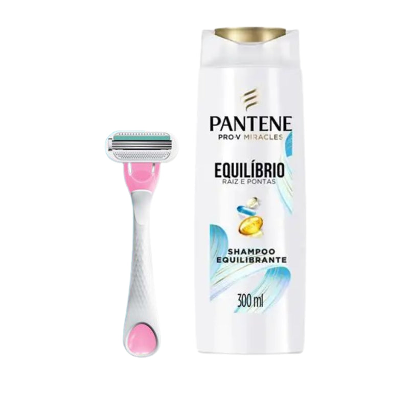 GILLETTE VENUS SENSITIVE C/2 + PANTENE SH 300 ML