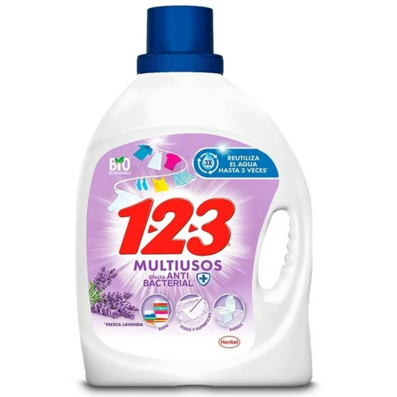 1-2-3 MULTIUSOS LAVANDA 4.65 LT