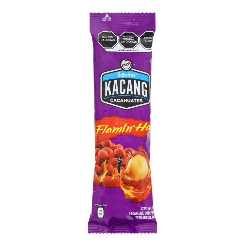 KACANG CACAHUATES FLAMIN HOT BOLZAZA 120 GR