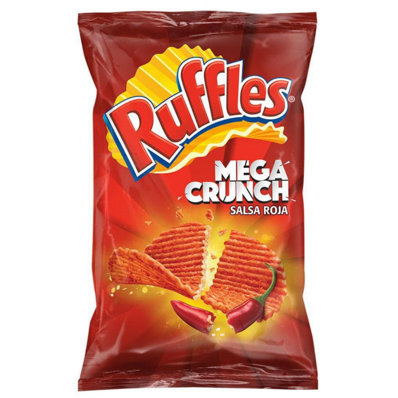 RUFFLES MEGA CRUNCH SALSA ROJA 50 GR