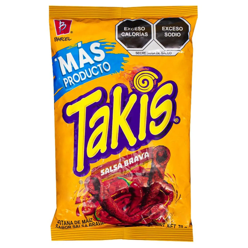 TAKIS BARCEL SALSA BRAVA 70 GR