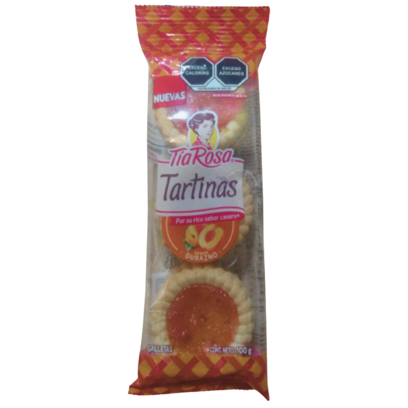 TARTINAS DURAZNO 6P 100 GR