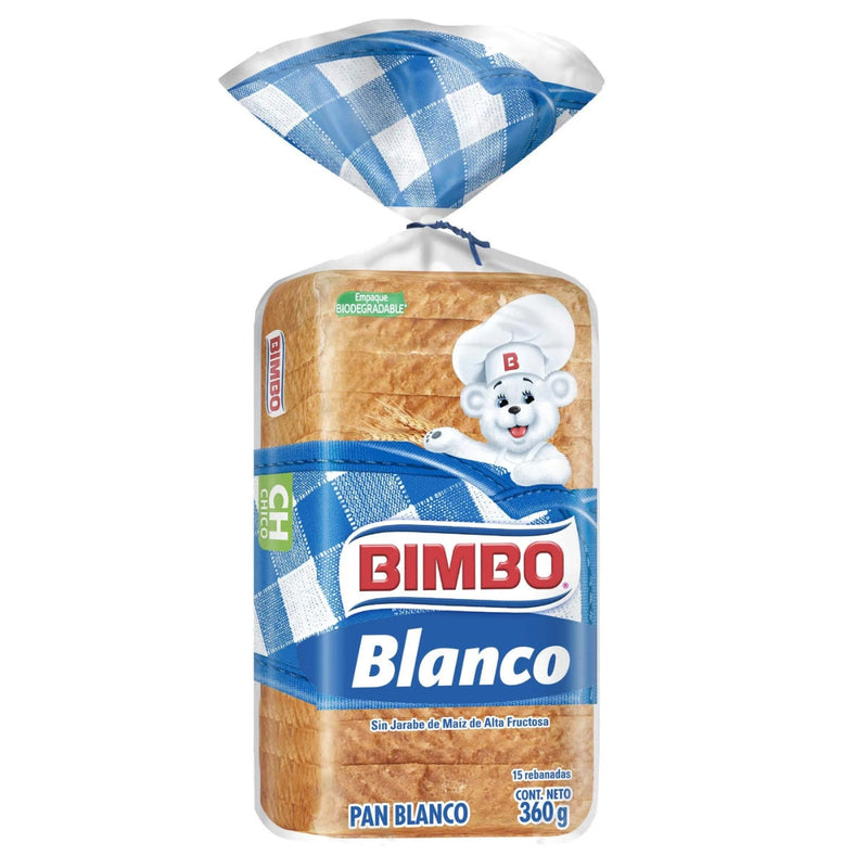 BIMBO PAN BLANCO CH 360 GR
