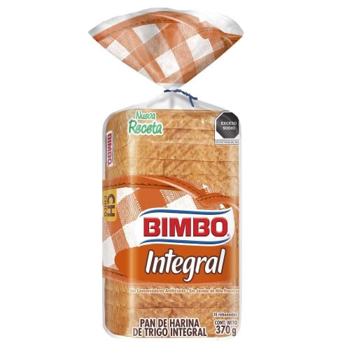 BIMBO PAN INTEGRAL CH 370 GR