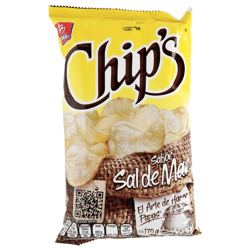 CHIPS SAL BARCEL 170 GR