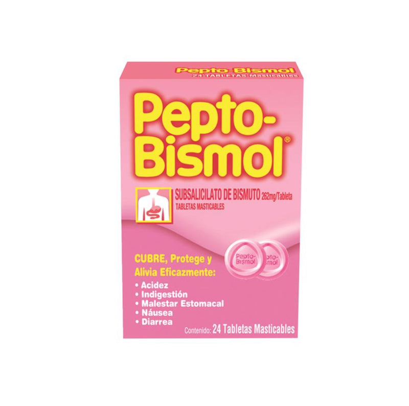 PEPTO BISMOL TAB C/24