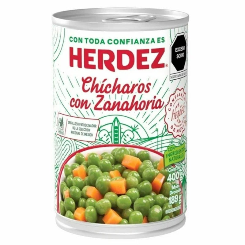 HERDEZ CHICHAROS/ZAN 400 GR