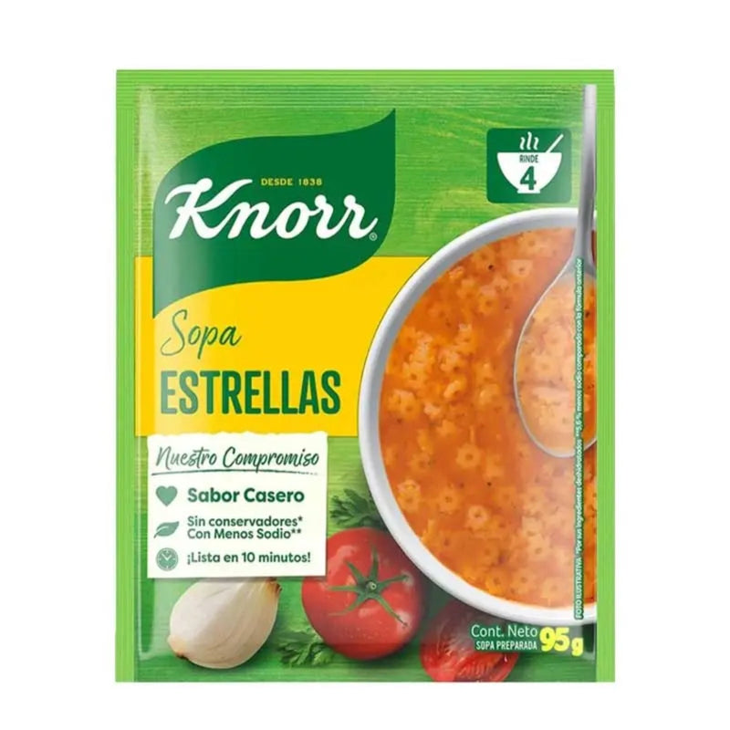 KNORR SOPA ESTRELLITAS 95 GR