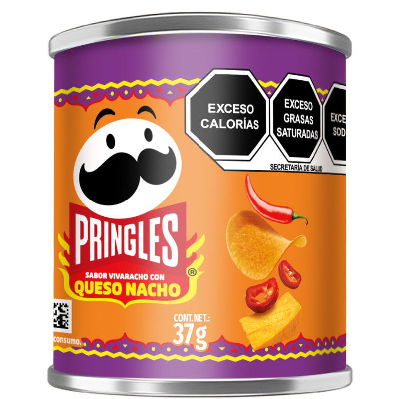 PRINGLES QUESO NACHO 37 GR
