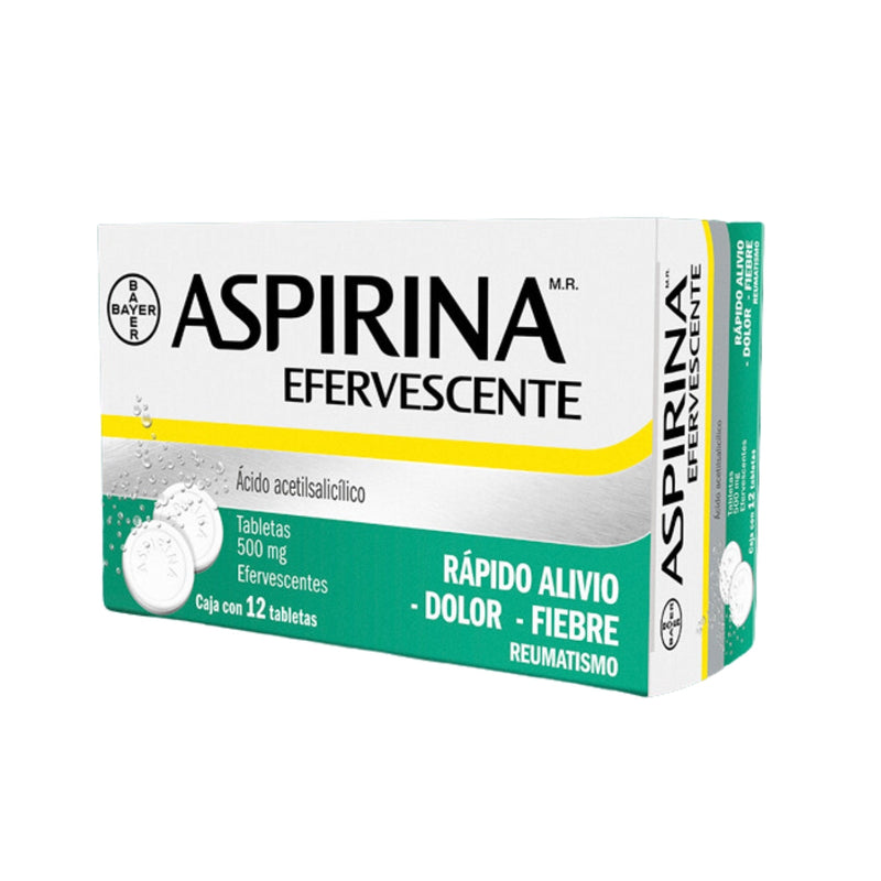 ASPIRINA EFERVESCENTE TAB C/12