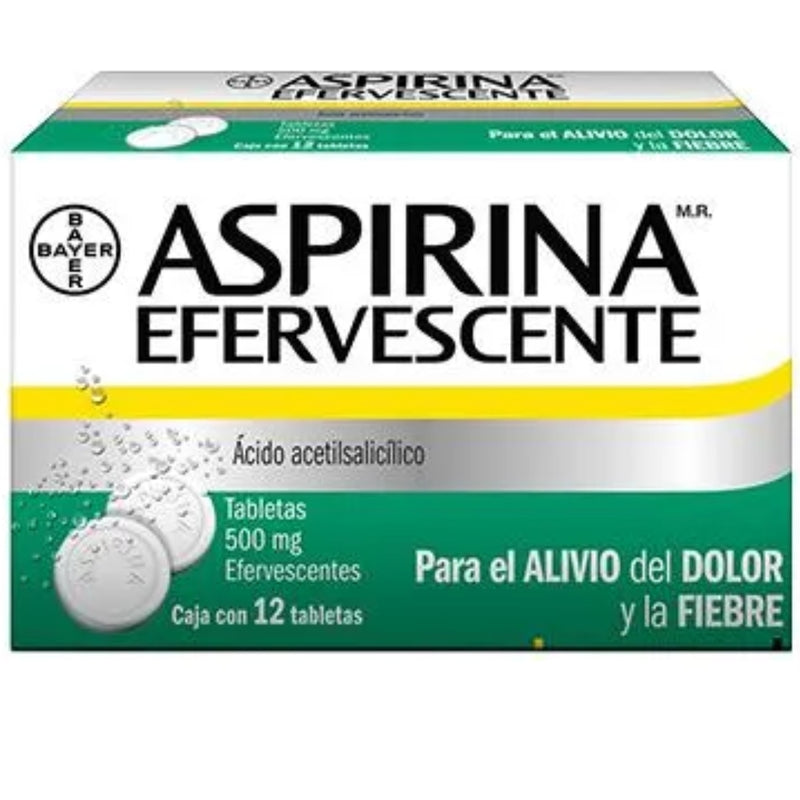ASPIRINA EFERVESCENTE TAB C/12