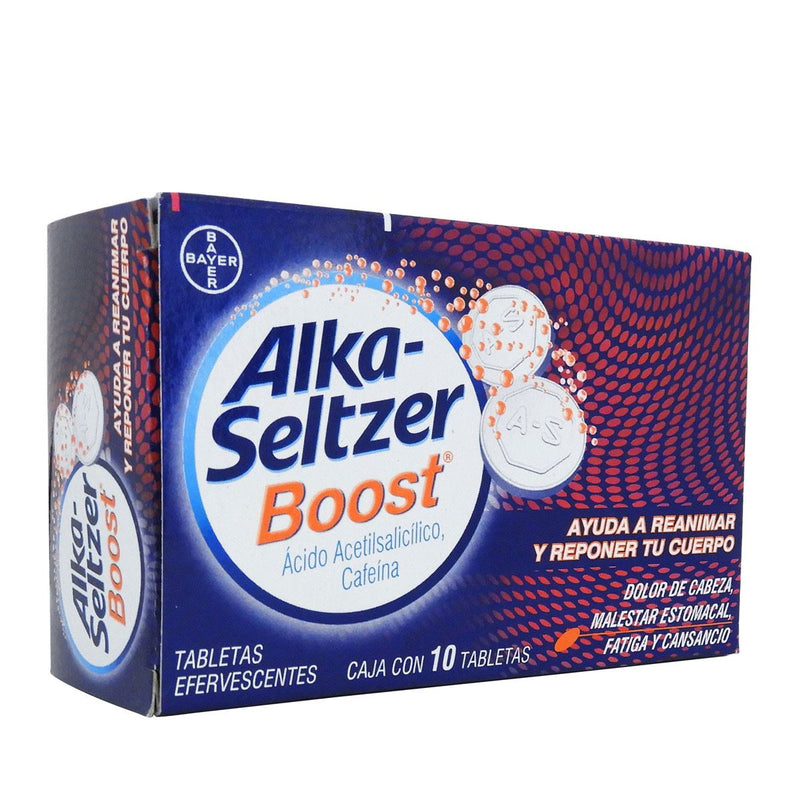 ALKA SELTZER BOOST EFERV TAB C/10