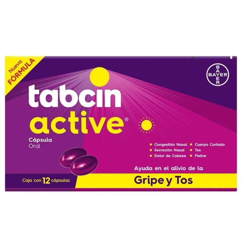TABCIN ACTIVE CAP C/12