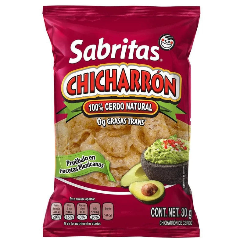 CHICHARRON CERDO SABRITAS 30GR