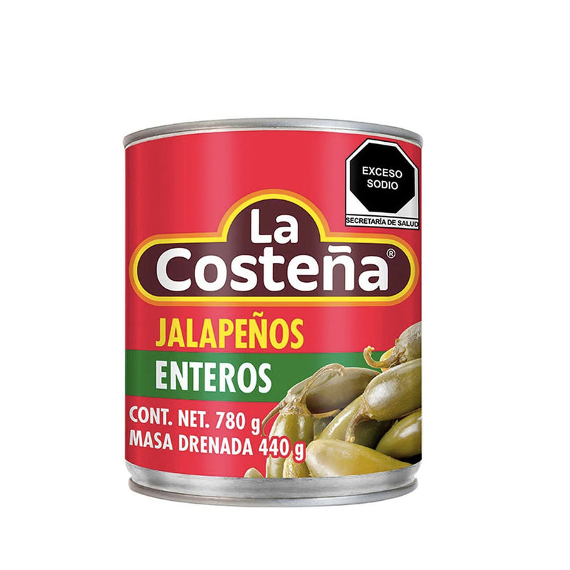 LA COSTEÑA JALAPEÑOS 780 GR