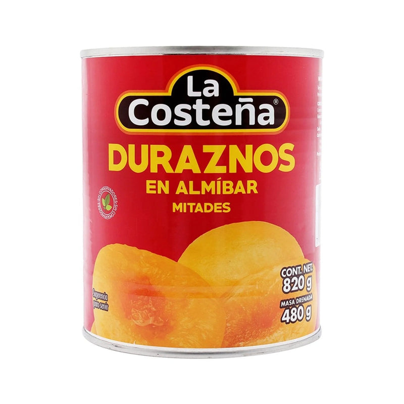 LA COSTEÑA DURAZNOS MITAD 820G