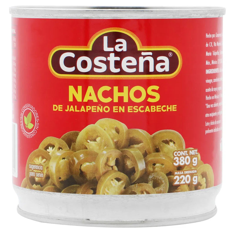 LA COSTEÑA JALAPEÑOS 380 GR