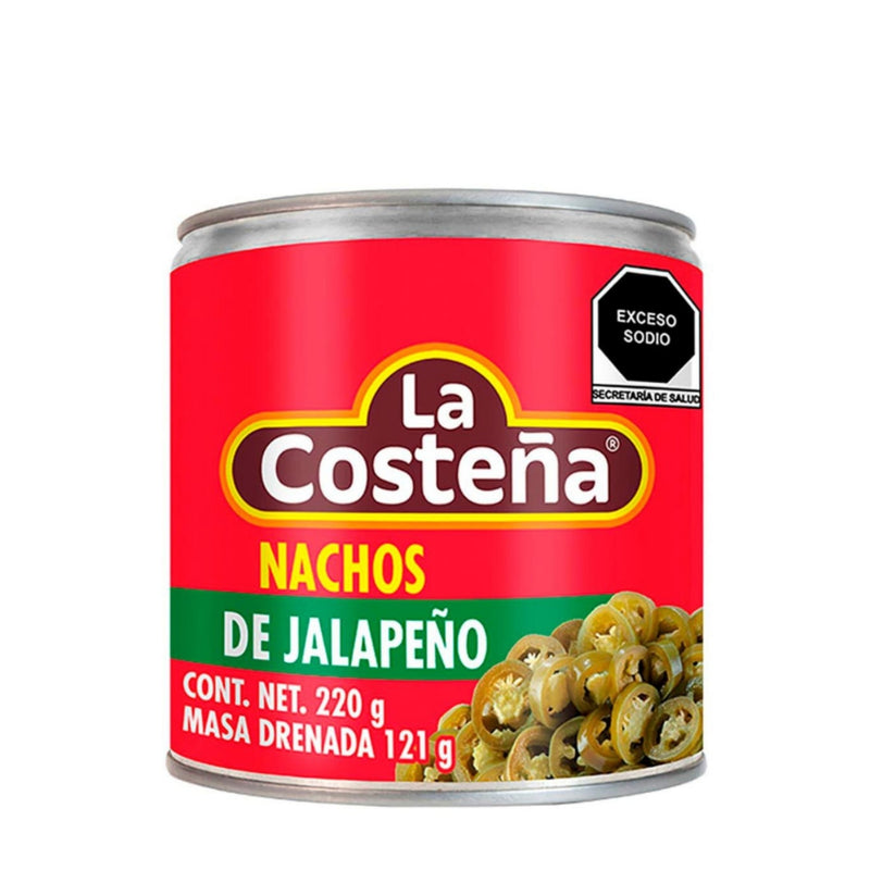 LA COSTEÑA NACHOS JALAP 220GR