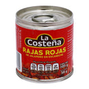 LA COSTEÑA RAJAS ROJAS 105 GR