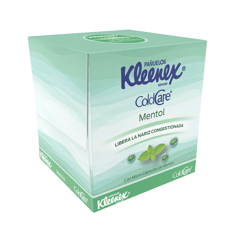 KLEENEX PAÑUELOS C/MENTOL C/60