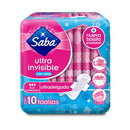 SABA ULTRA INVISIBLE C/ALAS TOALLA C/10