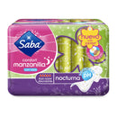 SABA CONFORT NOCTURNA C/ALAS TOALLA C/8