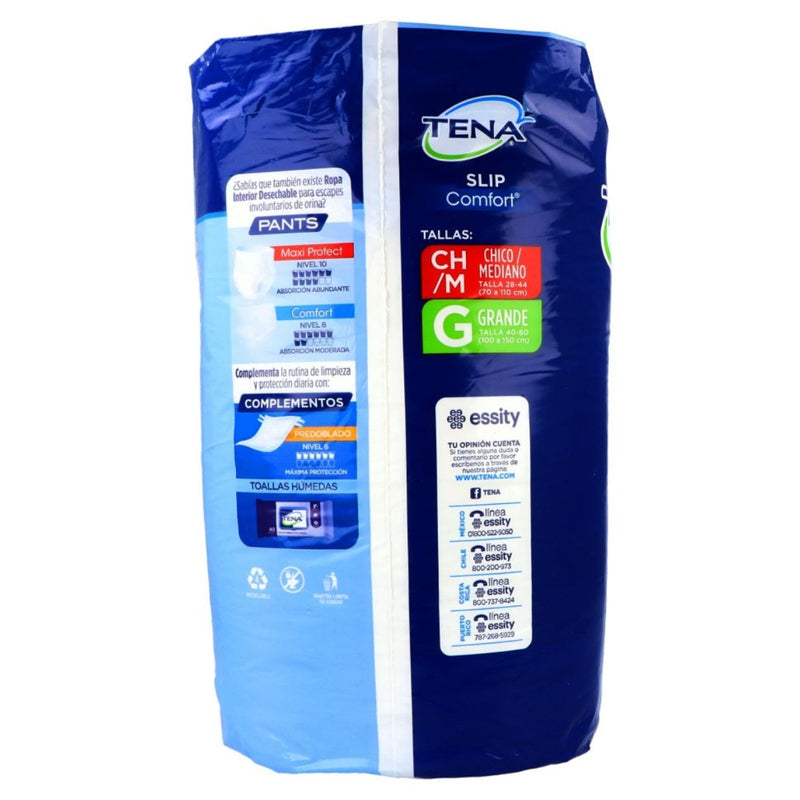 TENA SLIP COMFORT GD UNISEX C/10