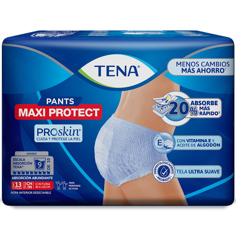 TENA PANTS CH/MD C/13