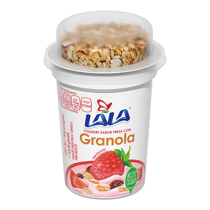 LALA YOGHURT C/GRANOLA 190 GR