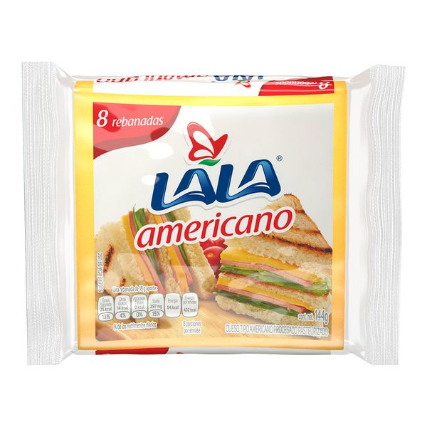 LALA QUESO AMERICANO 144 GR