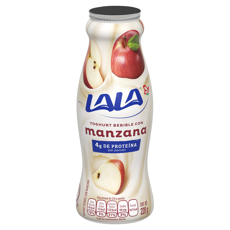 LALA YOG MANZANA C/PROTEINA 220 GR